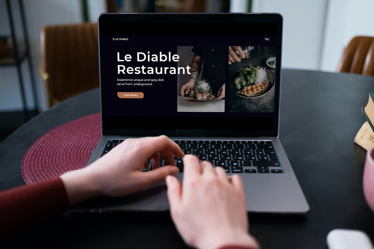 restaurant website