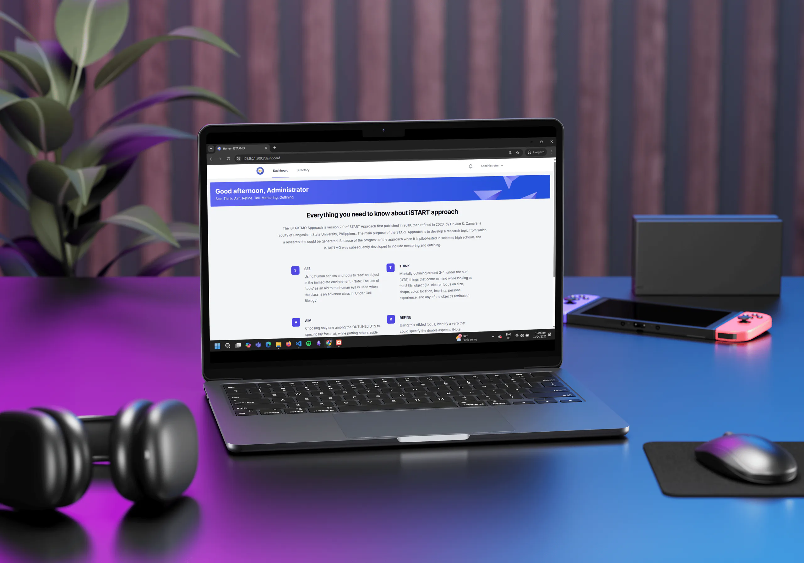 Research Mentoring System