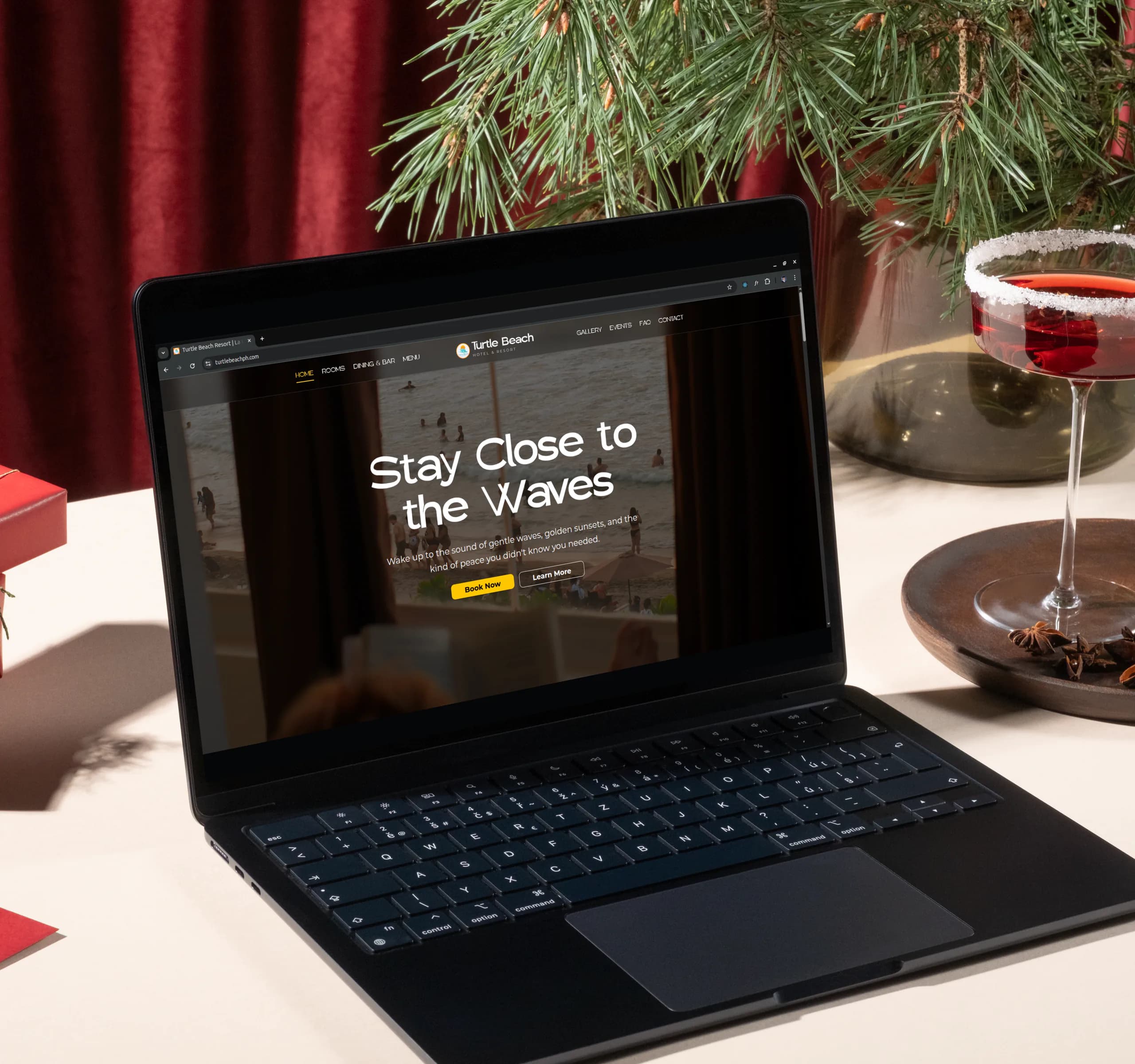 resort website